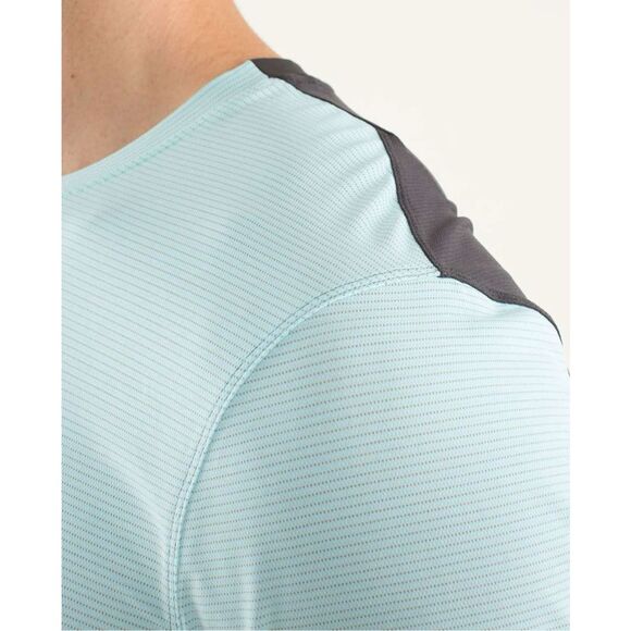 LULULEMON Men’s Aquamarine Precision Tee Size Large - Picture 5 of 11